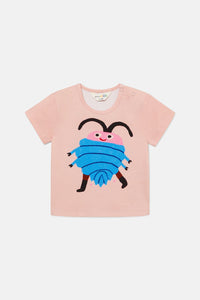 Gorman - Walky Beetle Baby Tee - pink