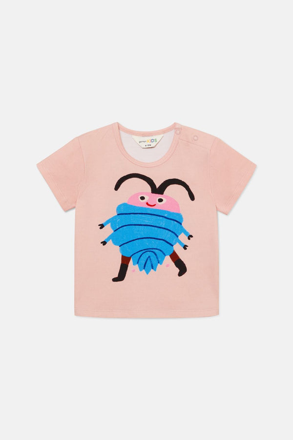 Gorman - Walky Beetle Baby Tee - pink