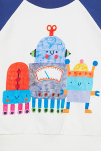 Gorman - Robots Kids Sweater - multi