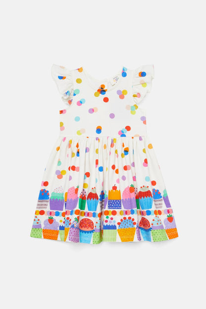 Gorman - Cupcakes Baby Dress - cream