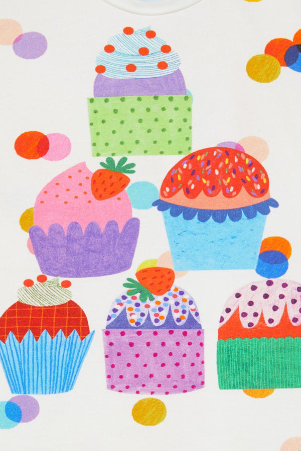 Gorman - Spotty Cakes Baby SS Tee - cream