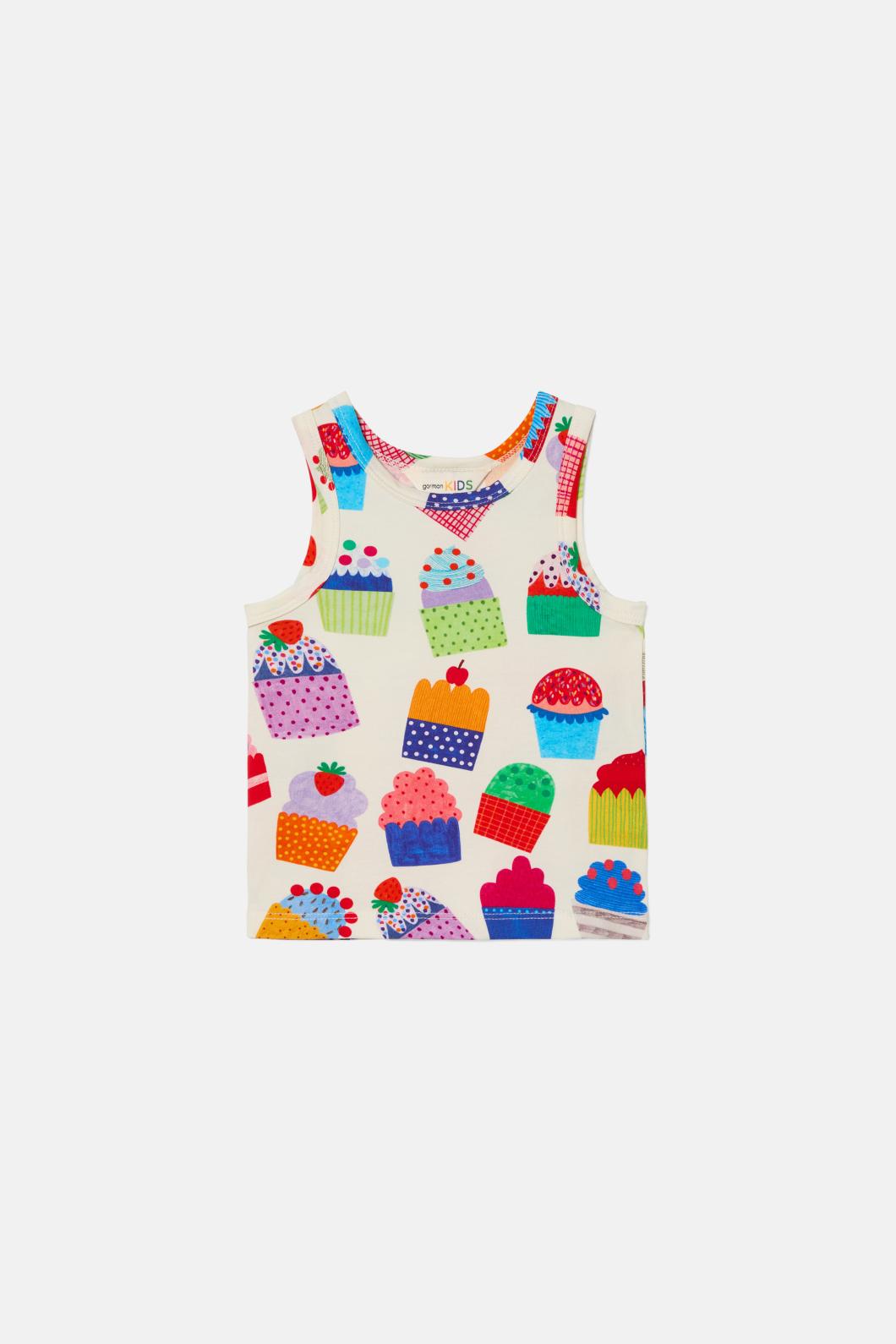 Cupcakes Baby Tank