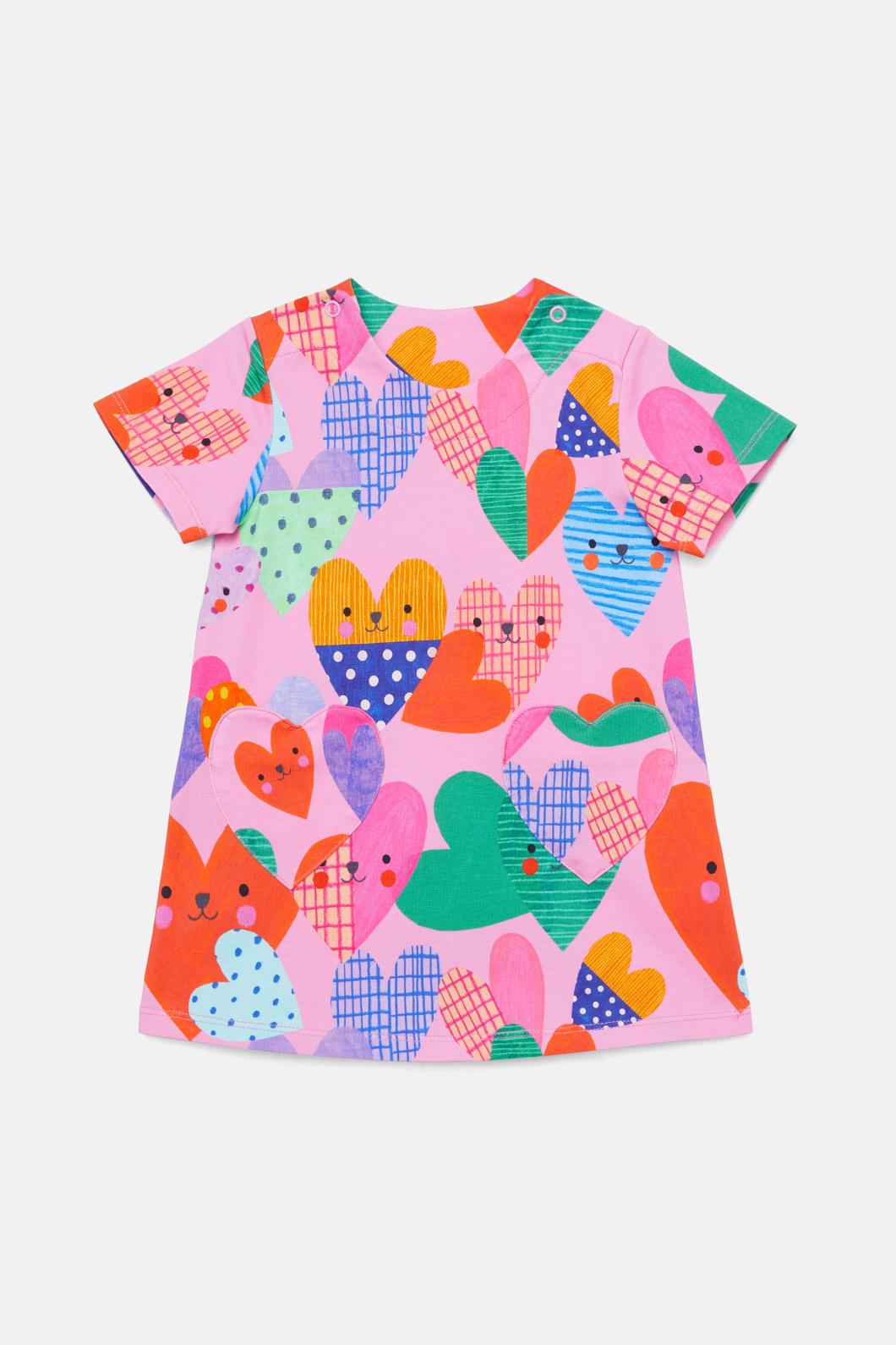 Hearts Baby Dress