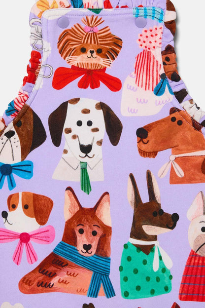 Gorman - Puppys Baby Overall - lilac