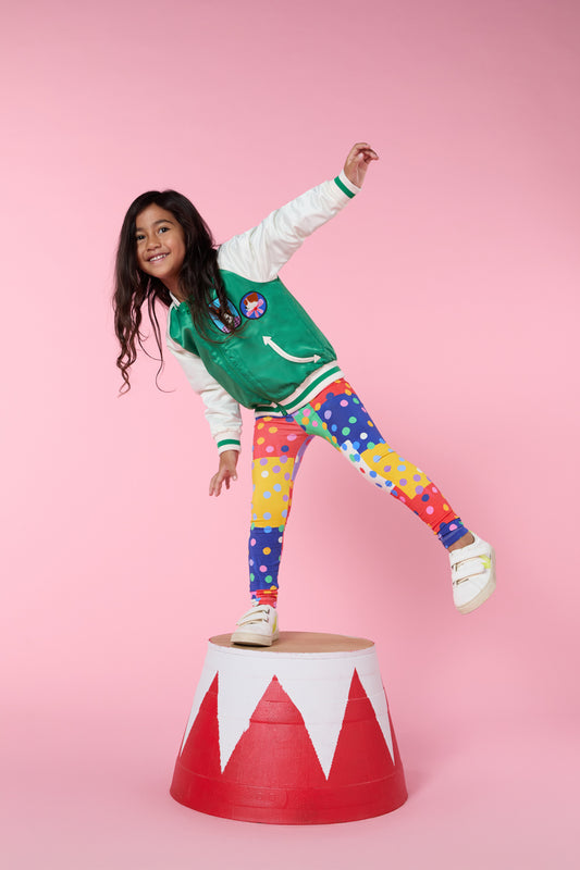 Gorman - Spot Square Kids Legging - print