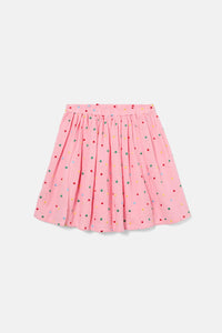 Gorman - Emb Spot Kids Skirt - pink