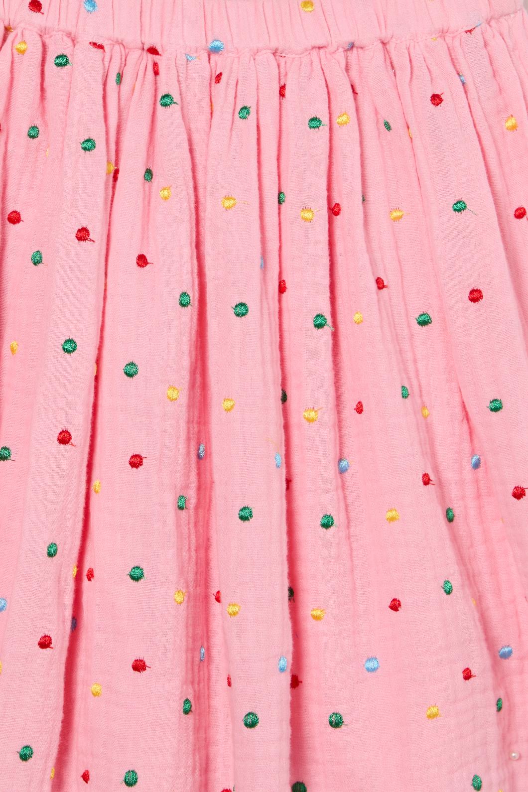 Gorman - Emb Spot Kids Skirt - pink