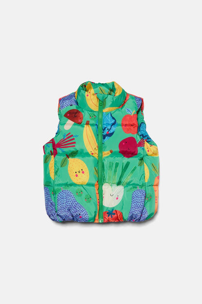 Gorman - Veggies Kids Puffer Vest - multi