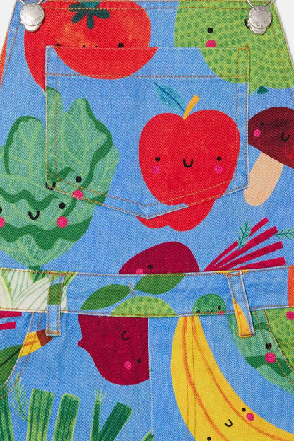 Gorman - Veggies Kids Overalls - denim