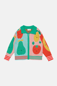 Gorman - Veggies Kids Zip Cardigan - multi