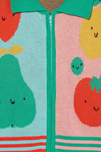 Gorman - Veggies Kids Zip Cardigan - multi
