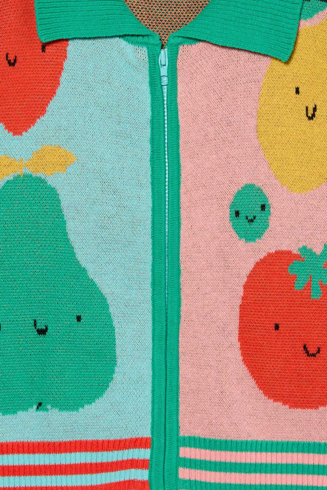 Gorman - Veggies Kids Zip Cardigan - multi