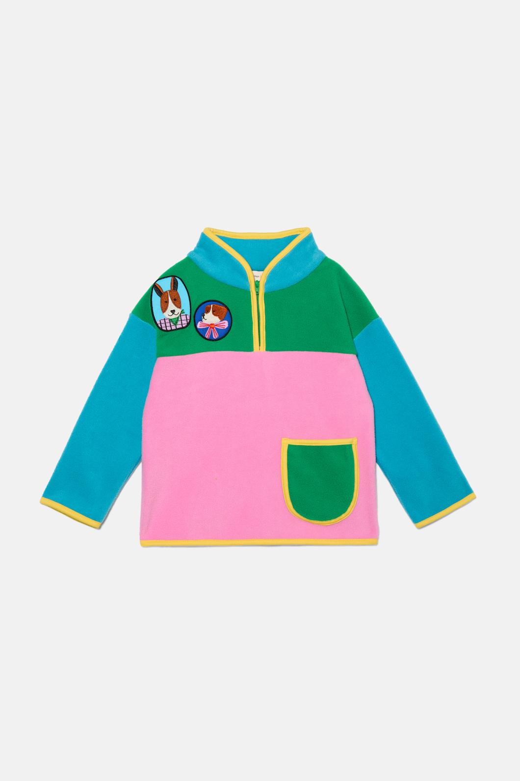 Gorman - Doggies Kids Fleece Top - multi