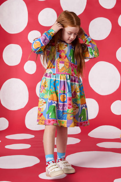 Gorman - Looking Out Kids Dress - multi