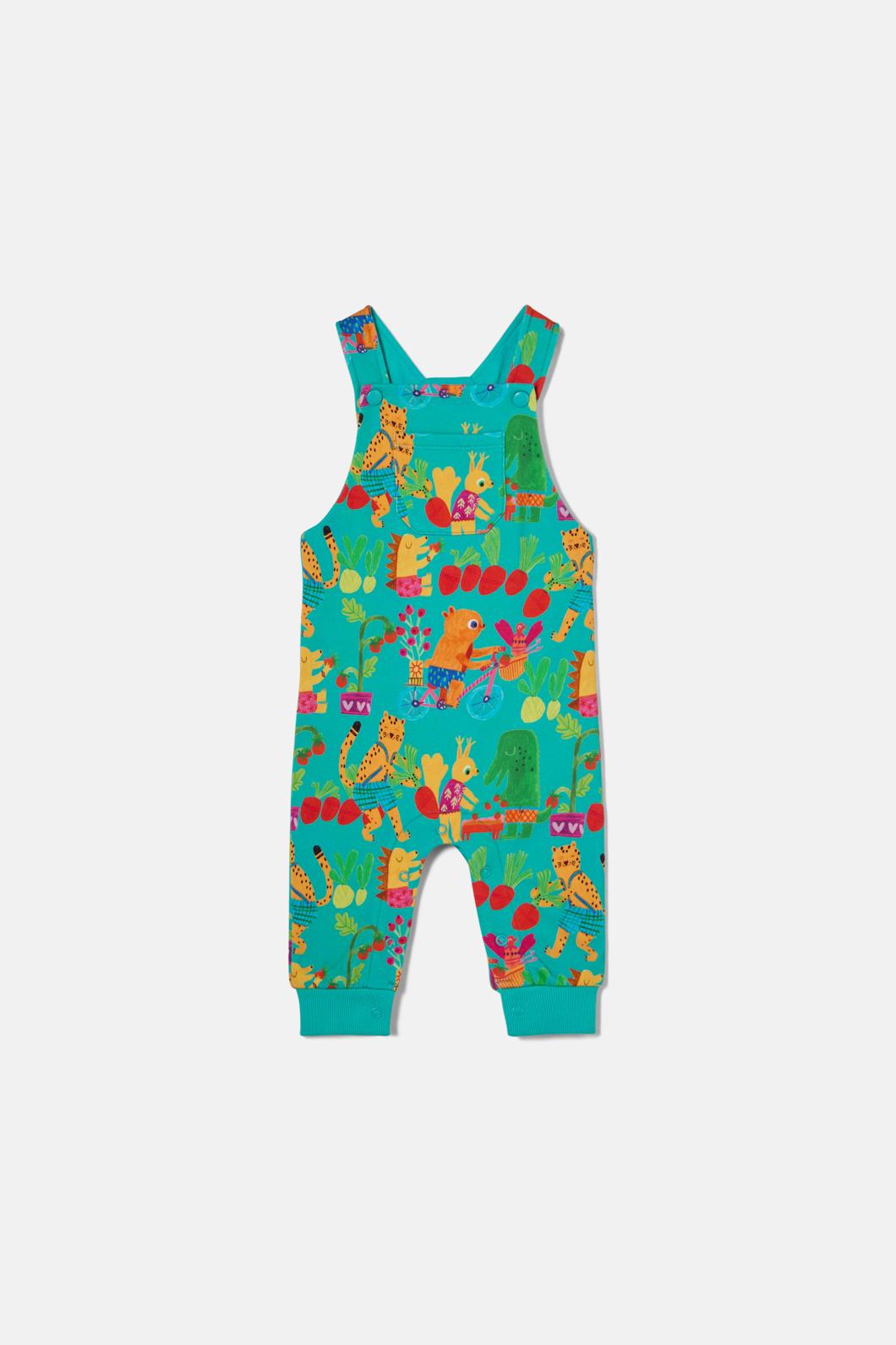 Gorman - Riding Baby Overalls - green