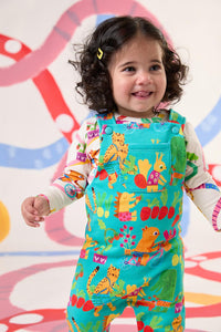 Gorman - Riding Baby Overalls - green