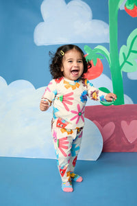 Gorman - Lucky Flower Baby Legging - cream