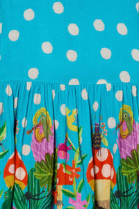 Gorman - Toadstool Spot Kids Dress - teal
