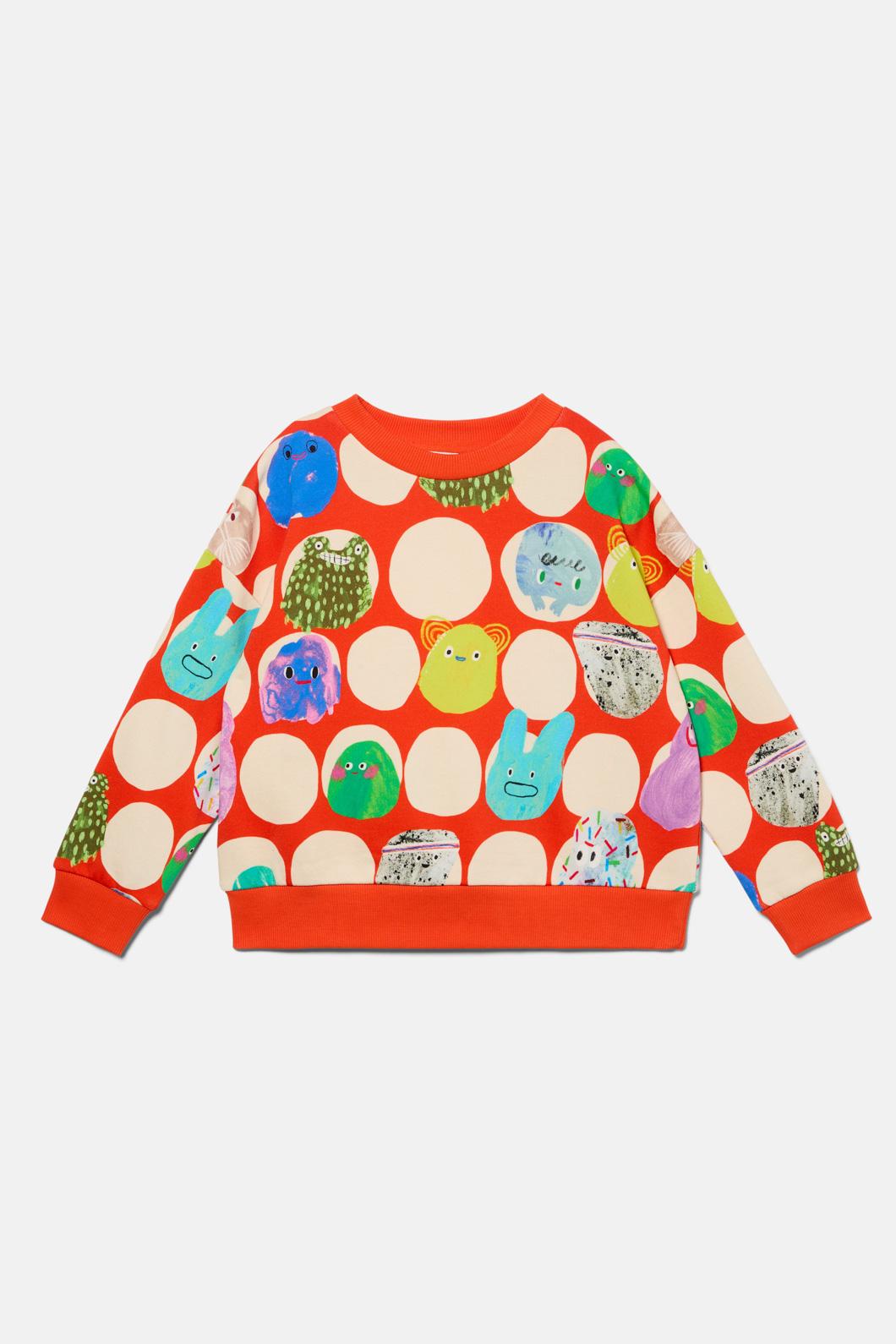 Gorman - Monster Spot Kids Sweater - red