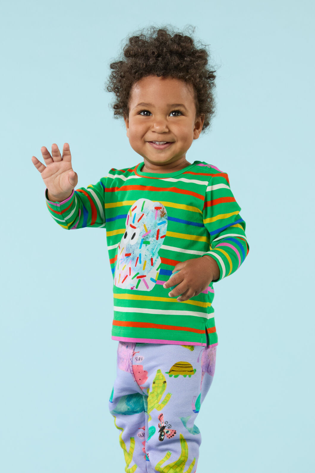 Gorman - Monster Stripe Baby Tee - stripe