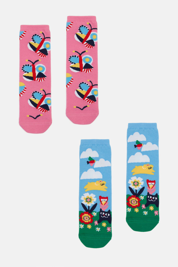 Gorman - Hidden Hills Kids Sock Pack - multi