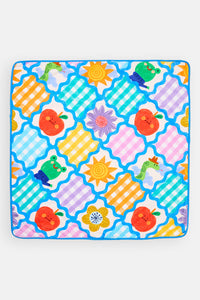 Gorman - Jumble Check Baby Towel - multi