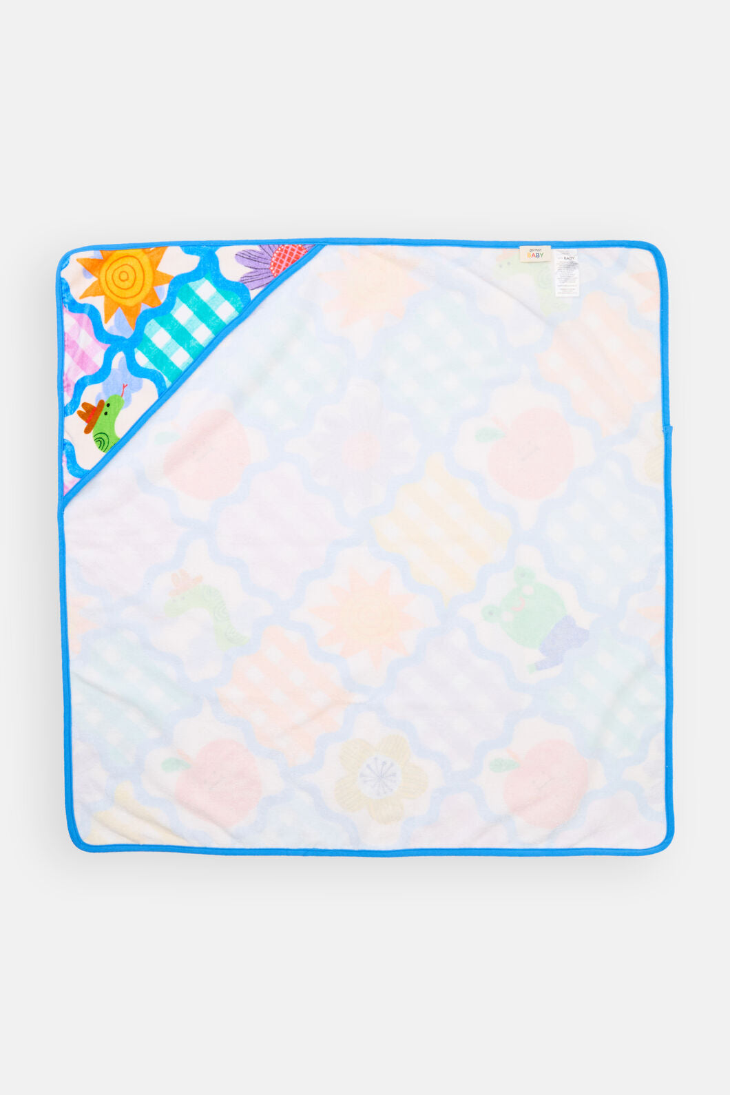 Gorman - Jumble Check Baby Towel - multi