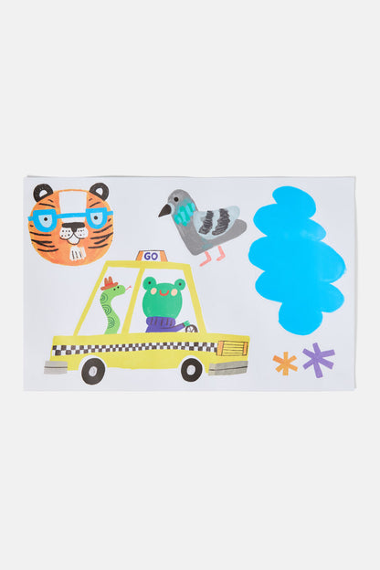 Gorman - Happy Guys Kids Wall Decals - multi