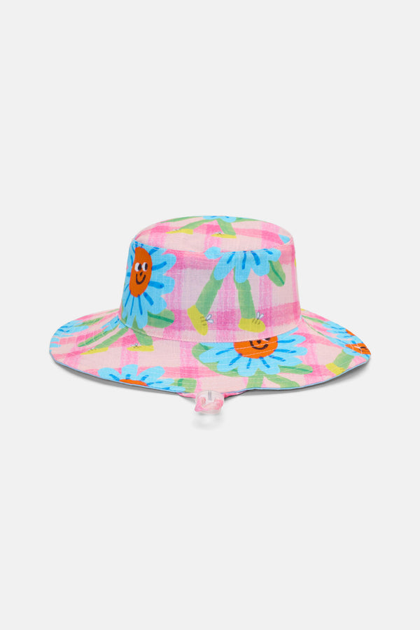 Gorman - Walking Daisy Kids Hat - pink