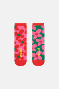 Gorman - Walking Daisy Kids Socks - pink
