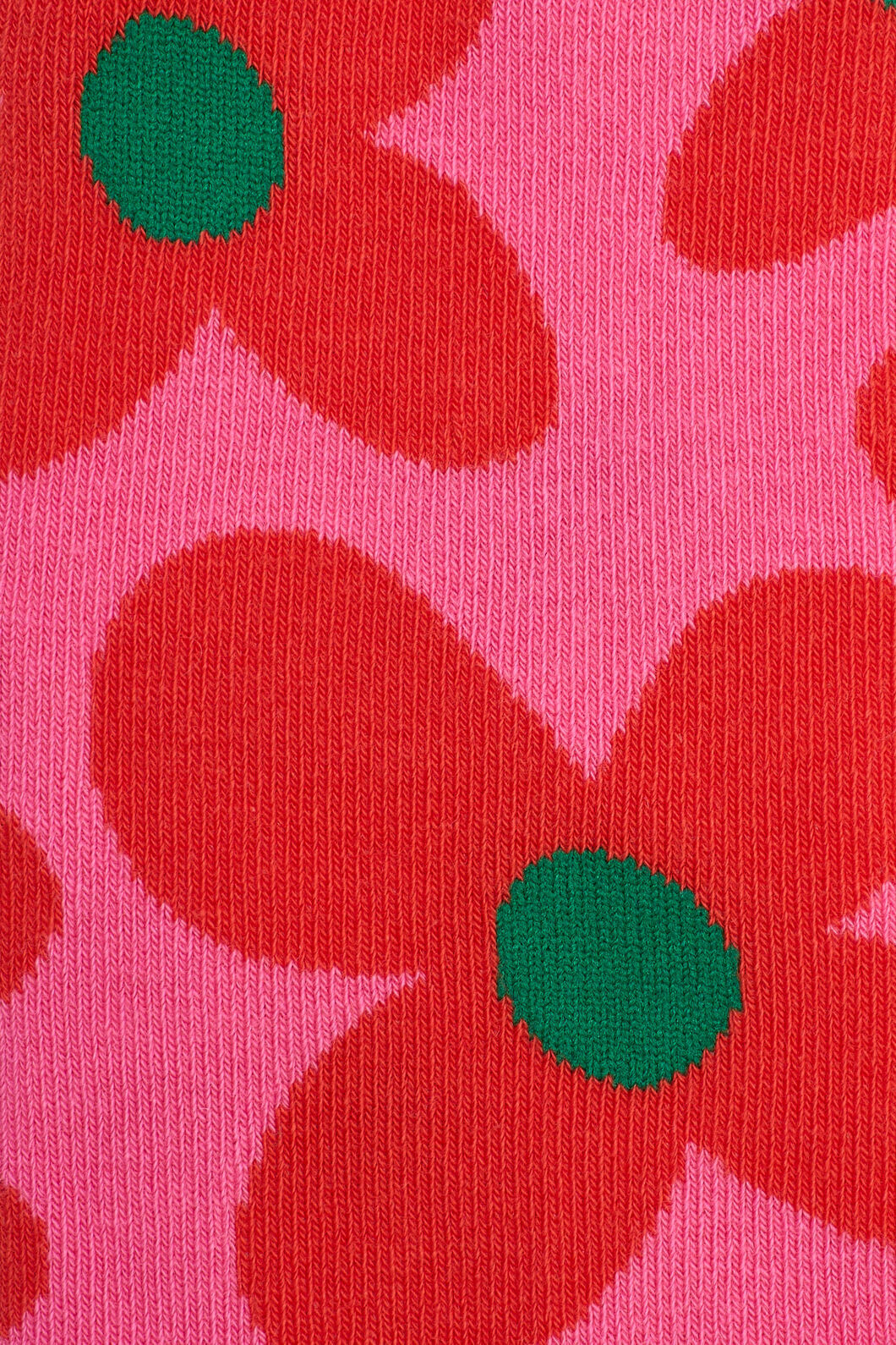 Gorman - Walking Daisy Kids Socks - pink
