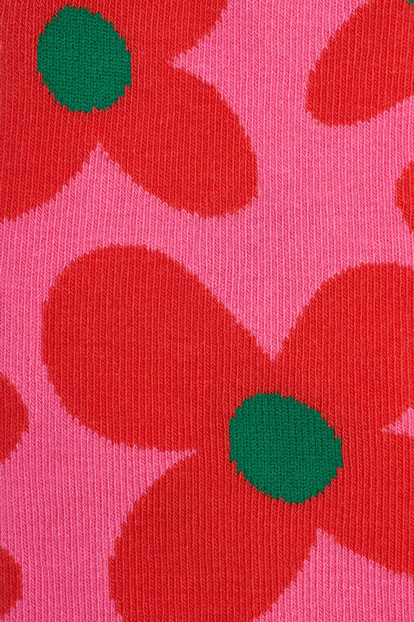 Gorman - Walking Daisy Kids Socks - pink