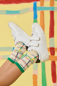 Gorman - Believe Check Kids Socks - multi