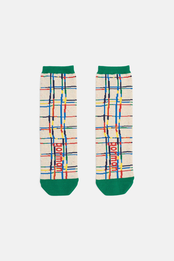 Gorman - Believe Check Kids Socks - multi