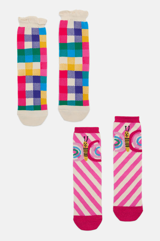 Gorman - Flutter Kids Socks - multi