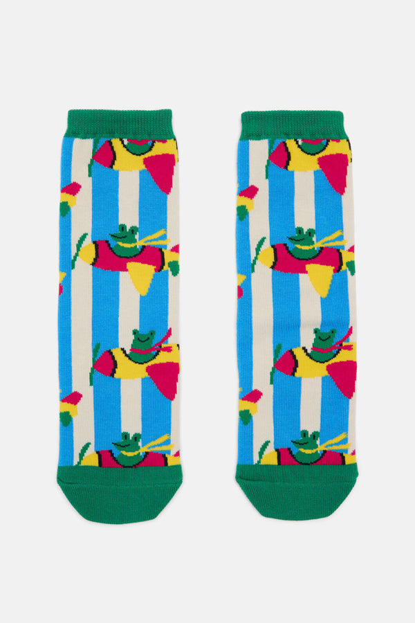Gorman - Flying Frogs Kids Socks - multi