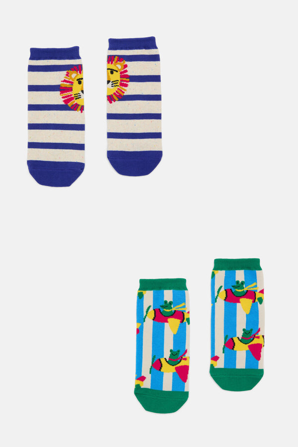 Gorman - Flying Frogs Kids Socks - multi