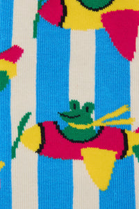 Gorman - Flying Frogs Kids Socks - multi