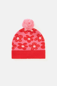 Gorman - Spotty Floral Kids Beanie - multi