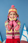 Gorman - Abstract Kids Ear Flap Beanie - multi