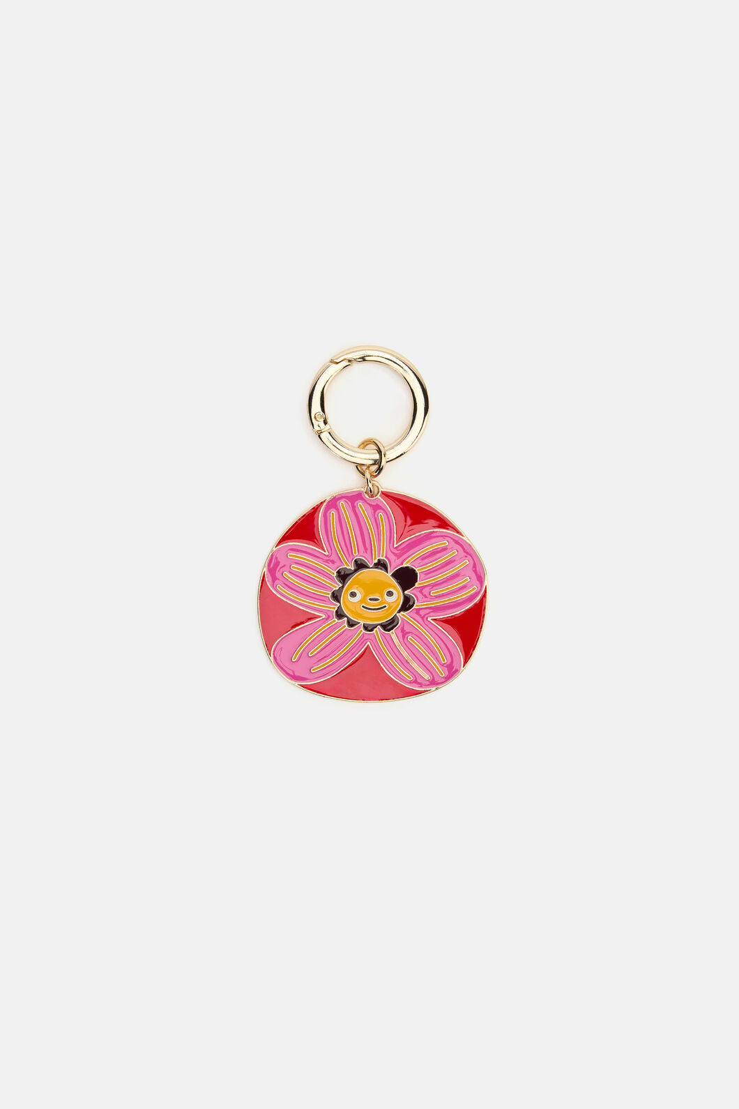 Gorman - Flower Face Key Ring - multi