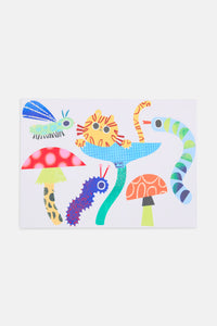 Gorman - Bugs In Bloom Kids Wall Decals - multi
