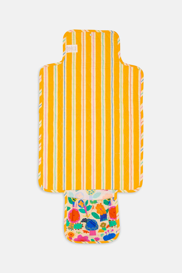 Gorman - Flash Flora Baby Change Mat - multi