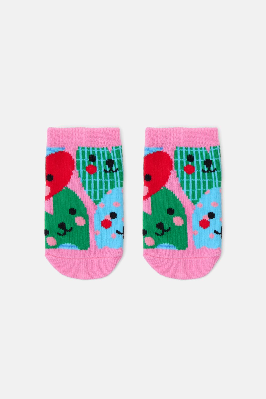 Gorman - Hearts Baby Sock - pink