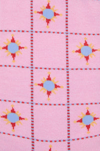 Gorman - Luna Cirque Grid Motif Socks - multi