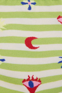 Gorman - Luna Cirque Stripe Motif Socks - multi