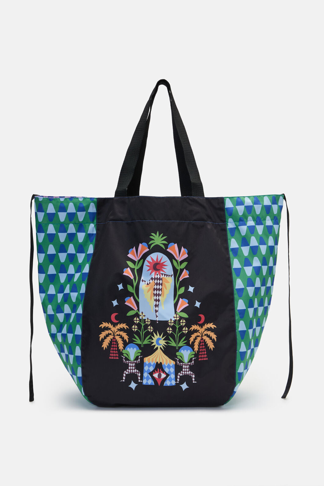 Gorman - Luna Cirque Soft Fold Tote - print