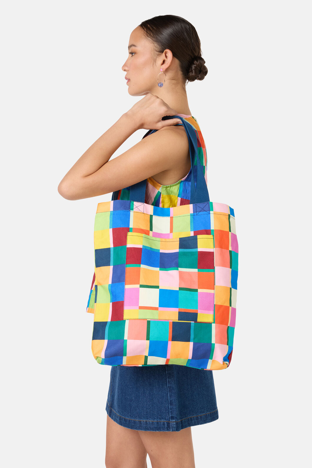 Gorman - Rhapsody Check Tote Rhapsody C - print