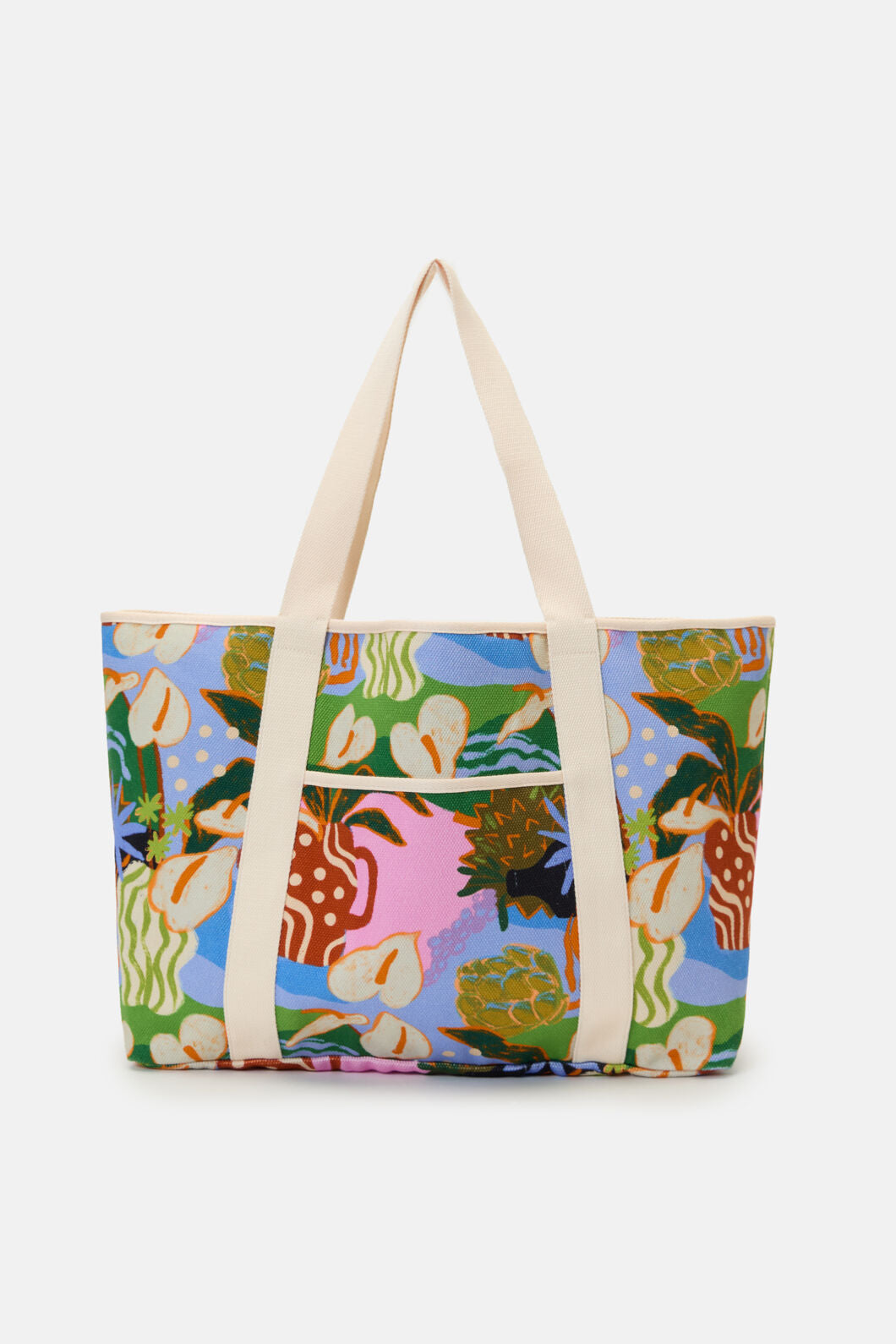 Gorman - Natural Form Beach Tote - print
