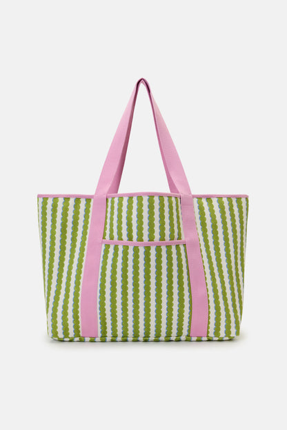 Gorman - Natural Form Stripe Beach Tote - print